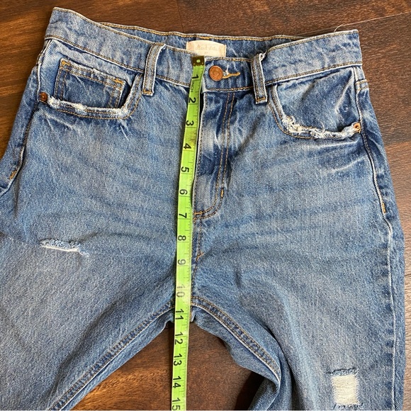 Altar’d State Women’s Size 25 Denim Jeans Distressed Straight size 5/27 - Picture 7 of 7